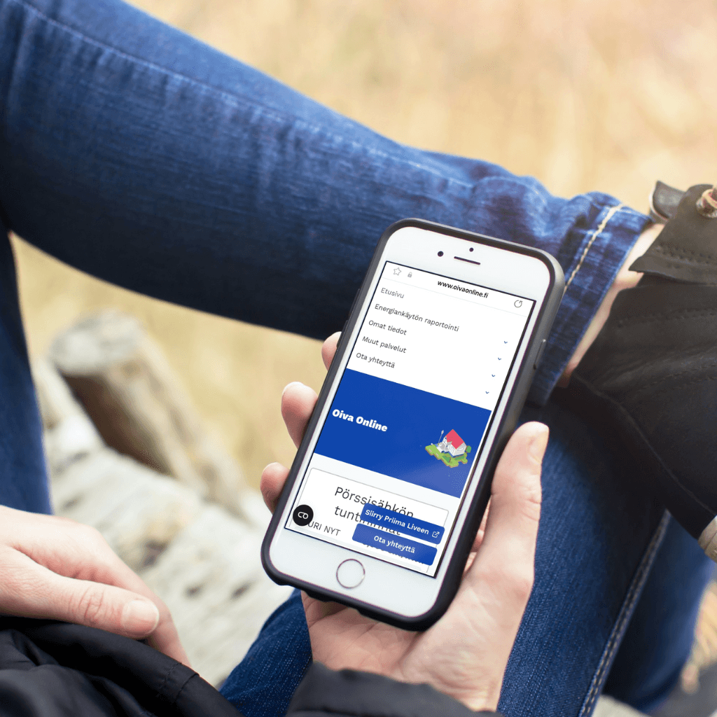 tee sähkösopimus onlinessa asiointi omavoima